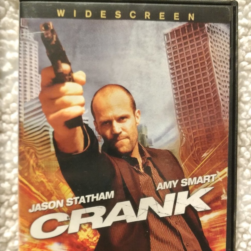 Crank DVD Movie Widescreen Jason Statham